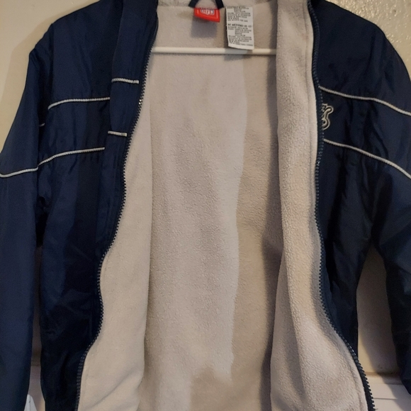 SALE N.E PATRIOTS NFL TEAM FULL ZIP JACKET W/ HOOD- Sz-YOUTH MED 10-12 - Picture 5 of 10